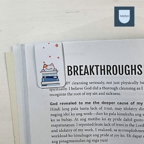 Dog & Cat Magnetic Bookmark Set | Handmade Animal Lover Gift | Books, Planners & Journals