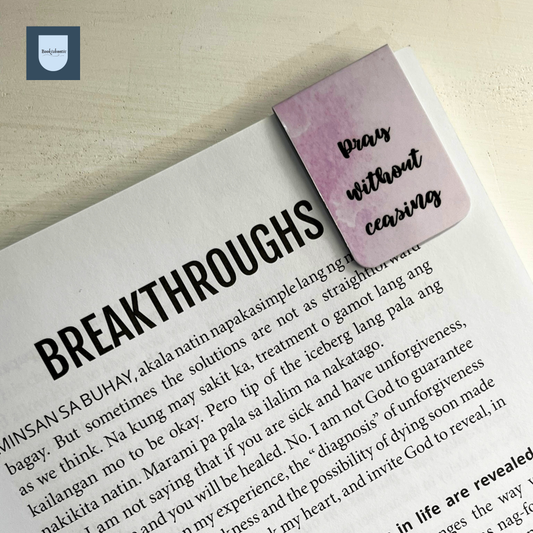 "Pray Without Ceasing” Magnetic Bookmark | Christian Journal & Bible Bookmark