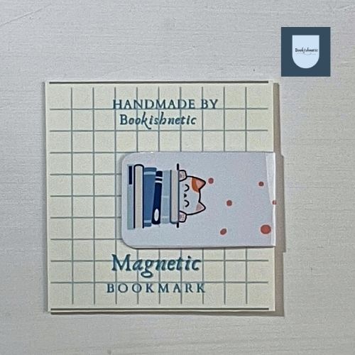 Dog & Cat Magnetic Bookmark Set | Handmade Animal Lover Gift | Books, Planners & Journals