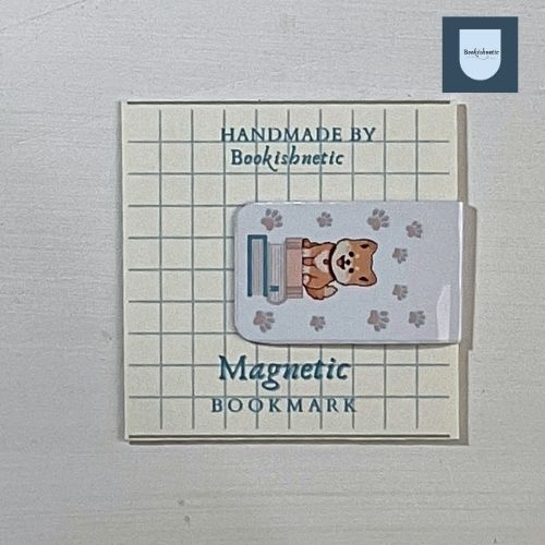 Dog & Cat Magnetic Bookmark Set | Handmade Animal Lover Gift | Books, Planners & Journals