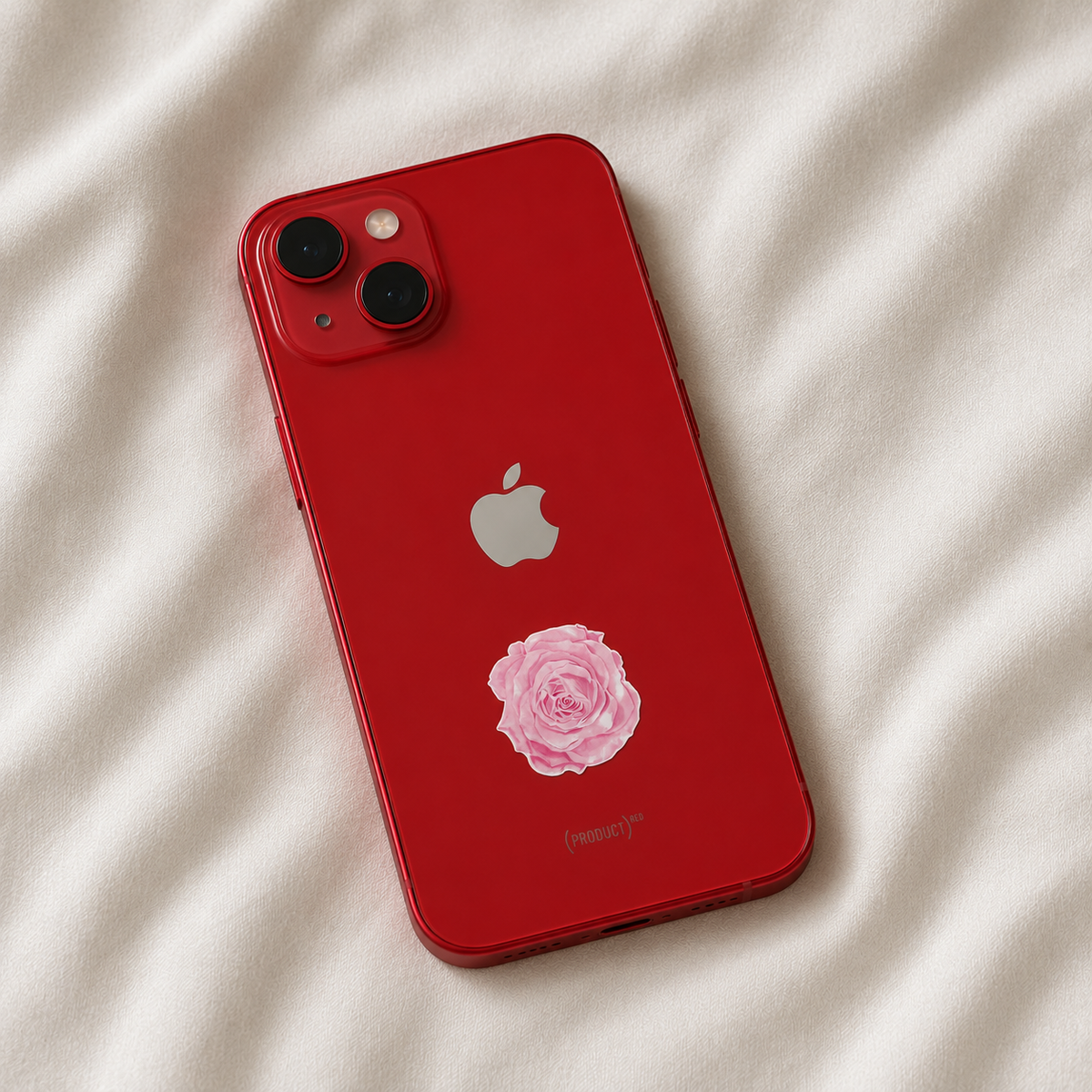 Pink Floral Waterproof Vinyl Sticker Sheet | Planner Stickers